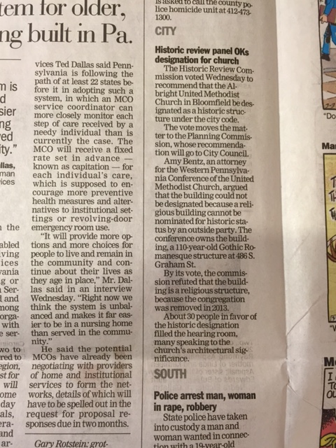 Pittsburgh Post-Gazette, Thursday, March 3, 2016